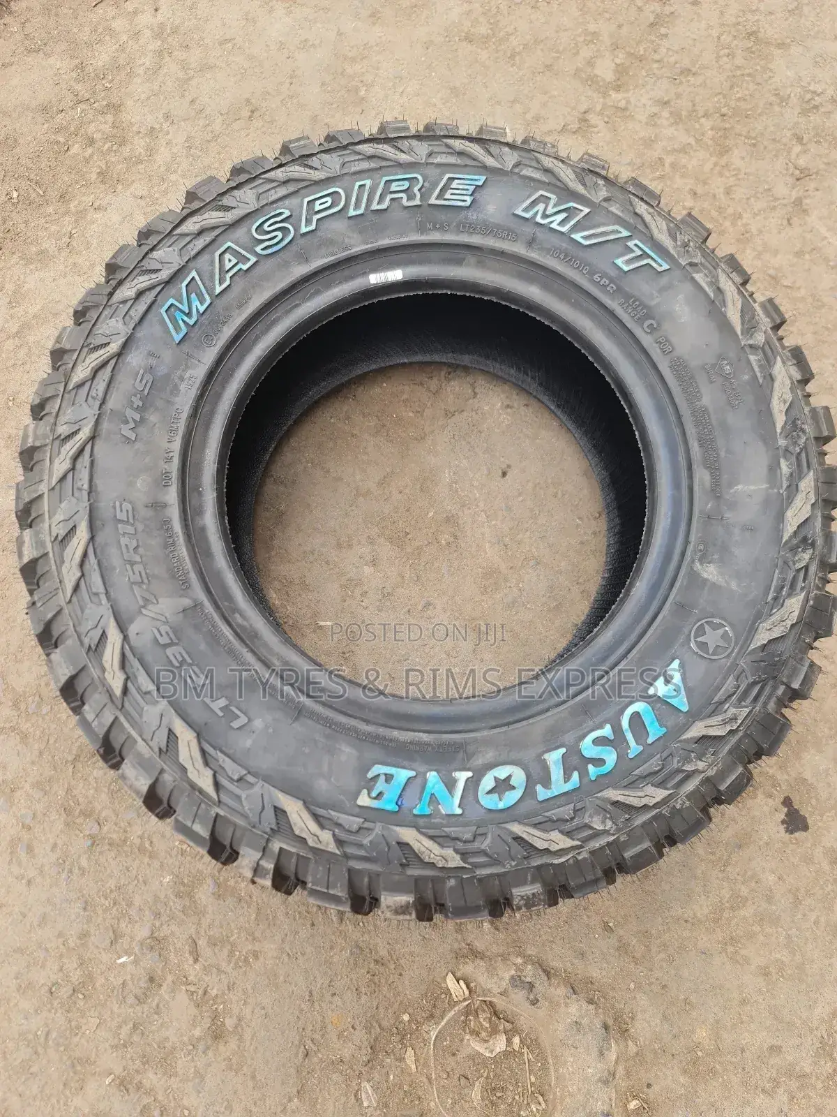 235 /75 R15 Austone Tyres (Mud Terrrain) Commercial.