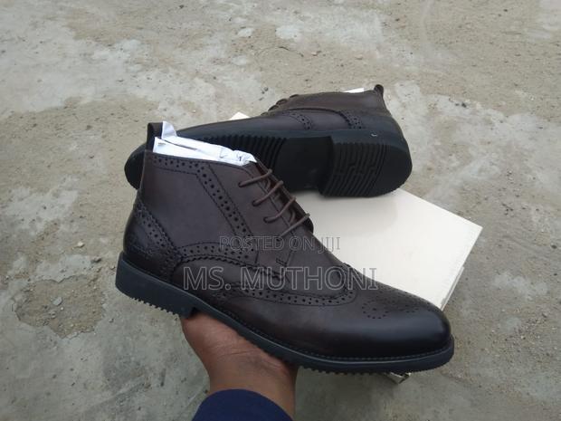 Gents Official Leather High Boots Size 39-45 - thumbnail 2