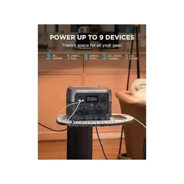 Ecoflow River 2 Max Power Station, 512wh Lifep04 Battery1000w Output