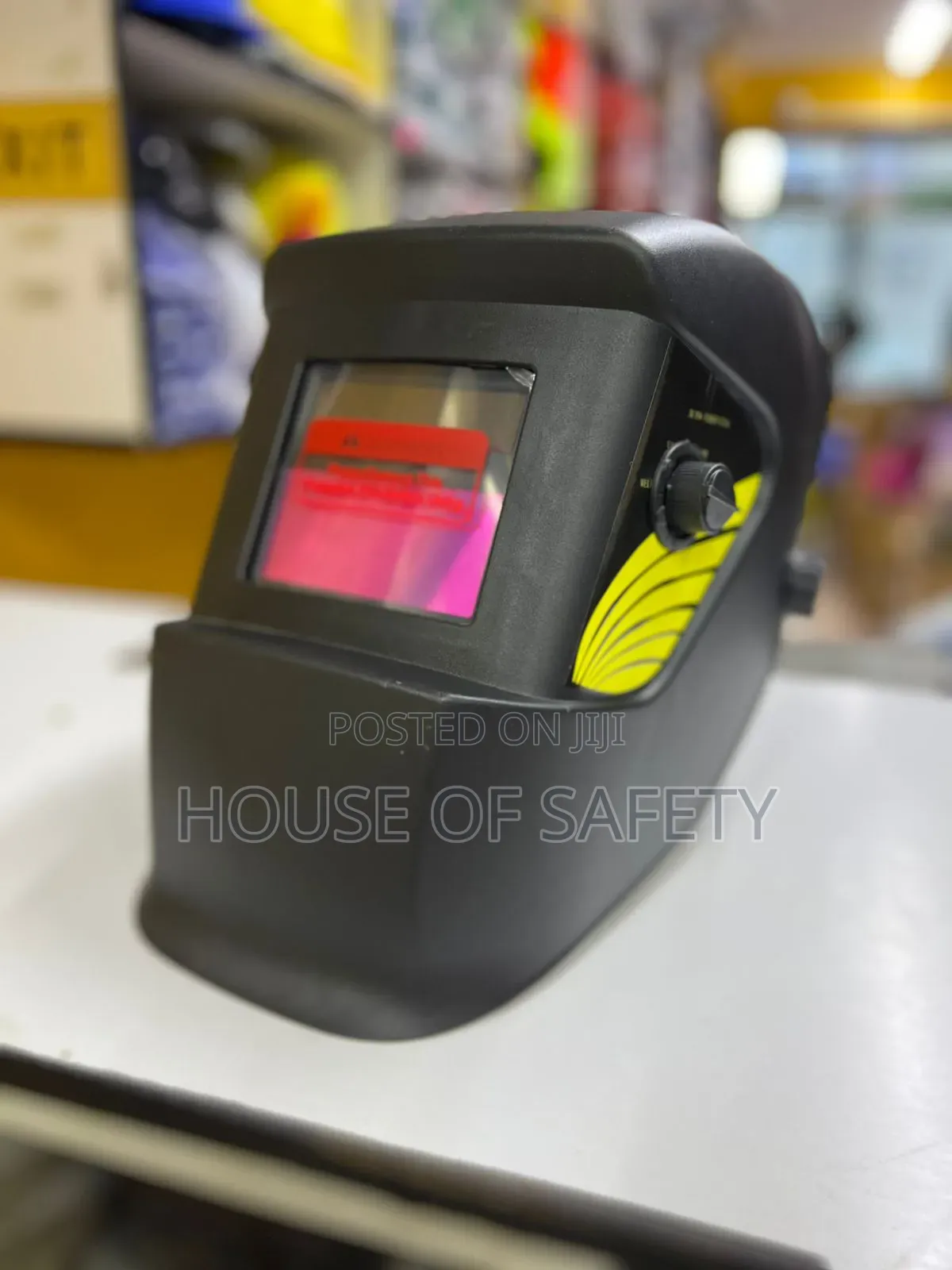 Auto-darkening Safety Helmet