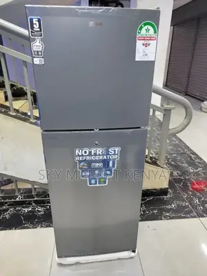 Mika Fridge Mrnf202ds No Frost Double Door Fridge