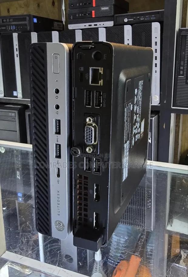 Desktop Computer HP EliteDesk 800 G4 8GB Intel Core I7 SSD 256GB - main view