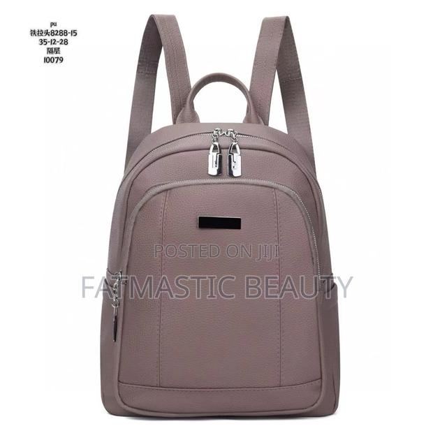 Leather Small Backpack - thumbnail 2