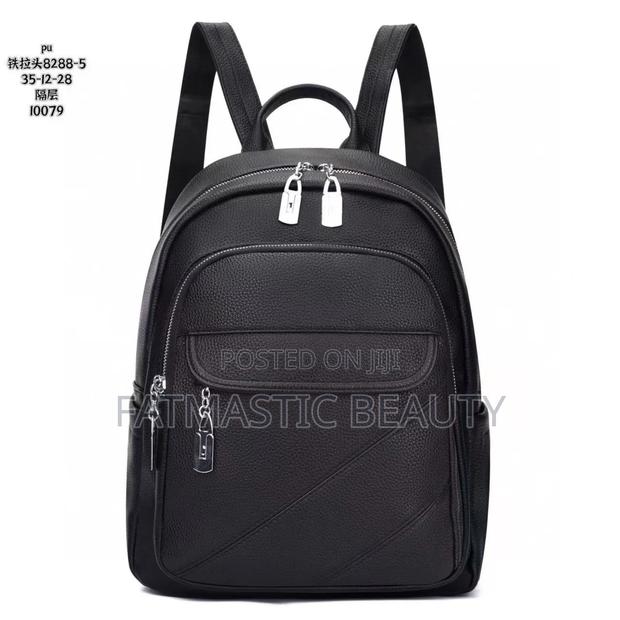 Leather Small Backpack - thumbnail 3