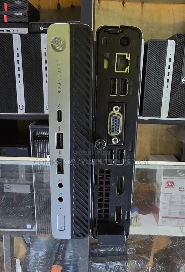 Desktop Computer HP EliteDesk 800 G4 8GB Intel Core I7 SSD 256GB - thumbnail 4