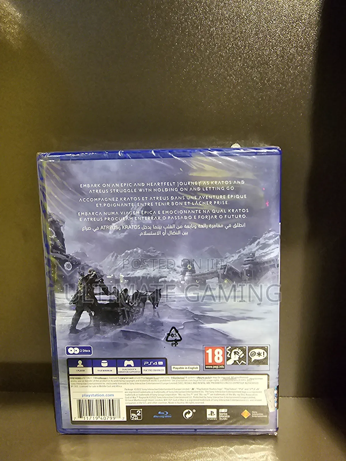 God of War Ragnarok New Ps4