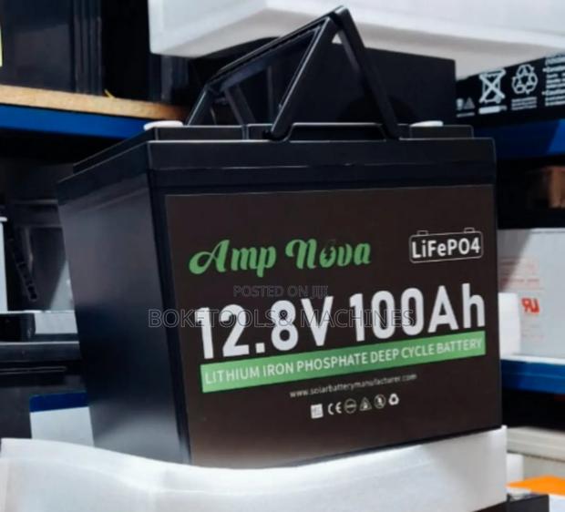 Amp Nova 100ah Lithium Ion Battery - main view