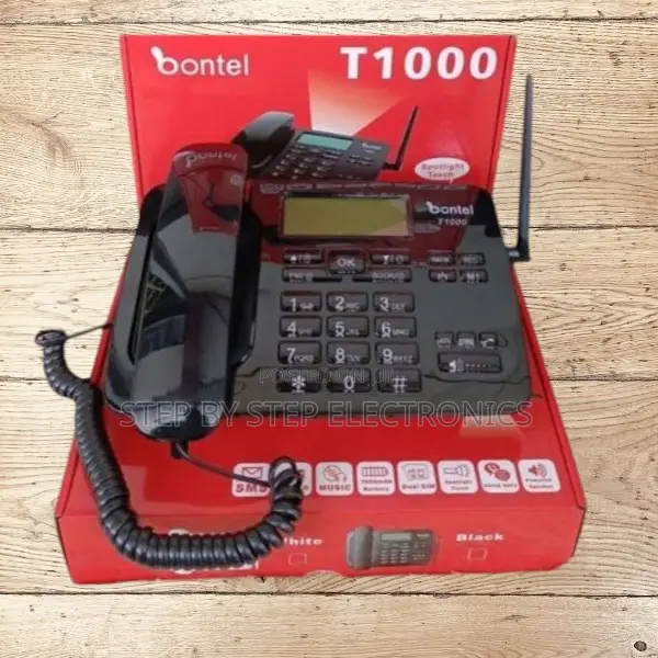 Wireless GSM Phone With Fm, Alarm and Loud Speaker – Bontel T1000