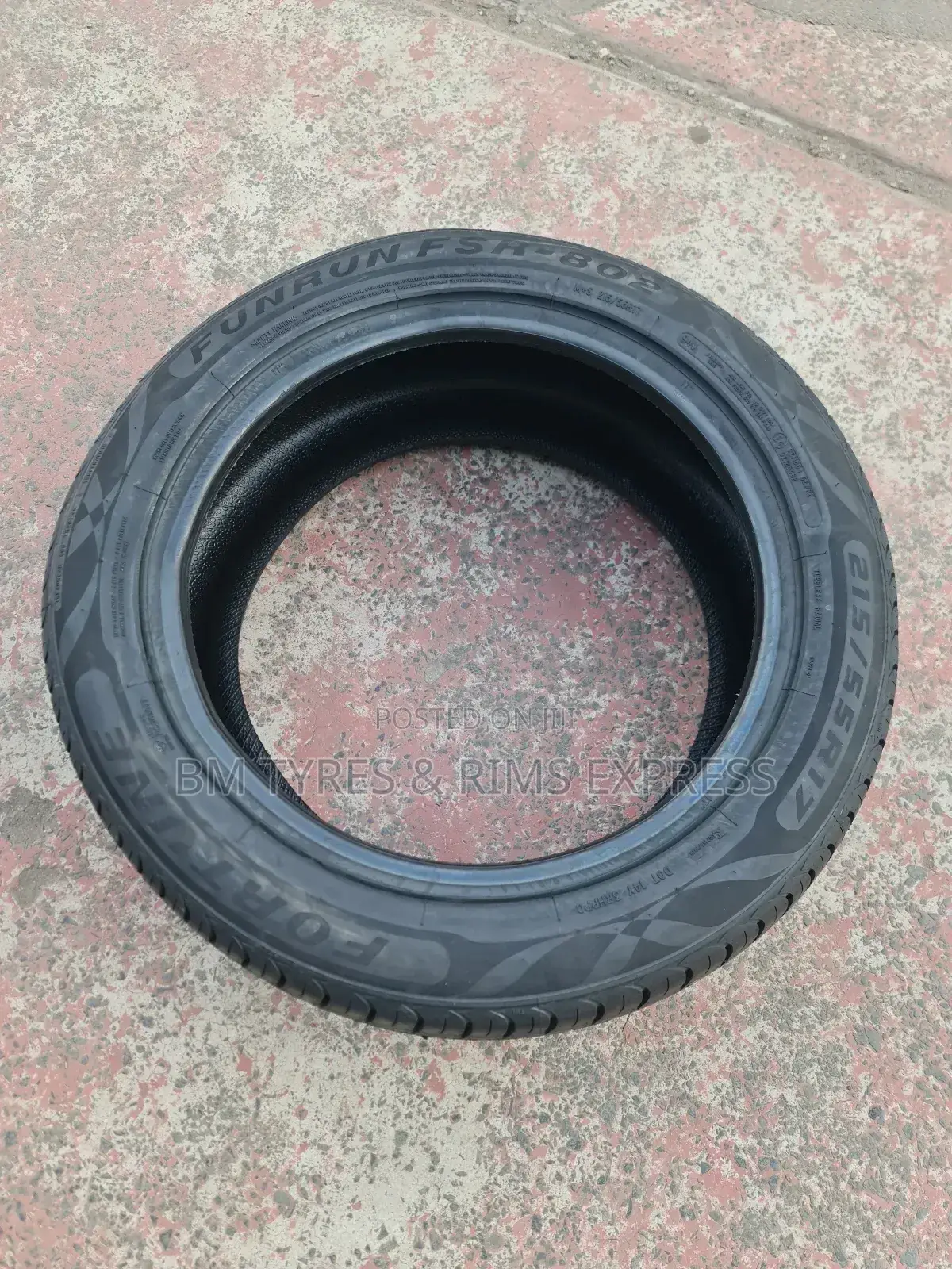 215 /55 R17 Fortune Tyres.