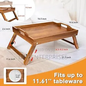 Foldable Bamboo Tray