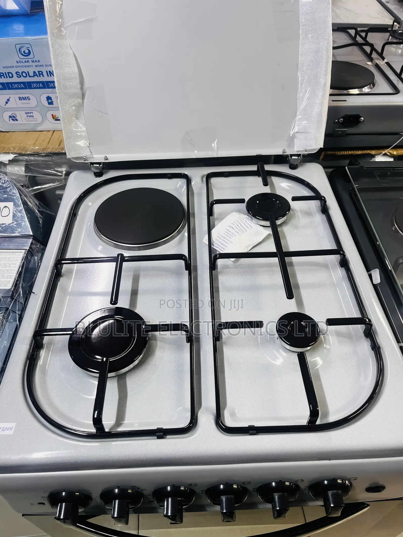 Ramtons 50 by 60, 3 Gas Burner + 1 Electric Plate