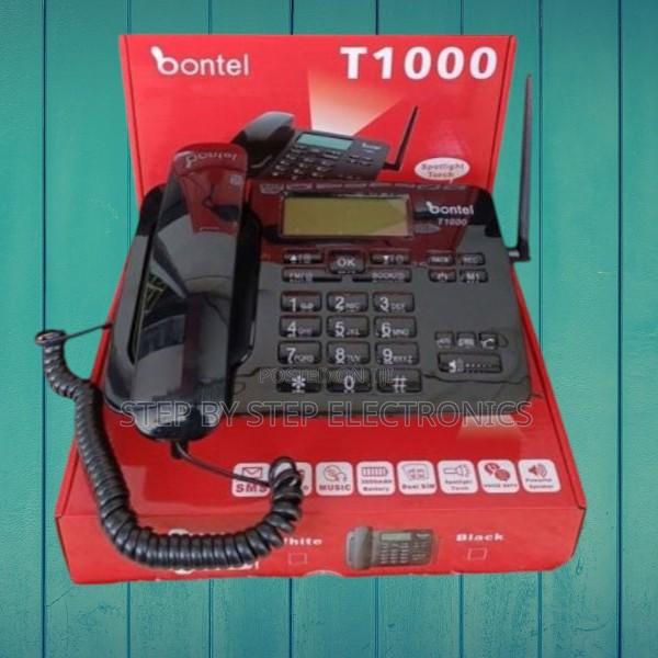 Bontel T1000 Wireless GSM Landline Deskphone With Hands-Free Speaker