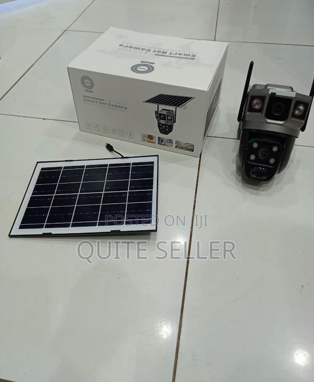 Affordable PTZ Solar Sim Card Solar Camera V380 Pro Dual Lens - main view