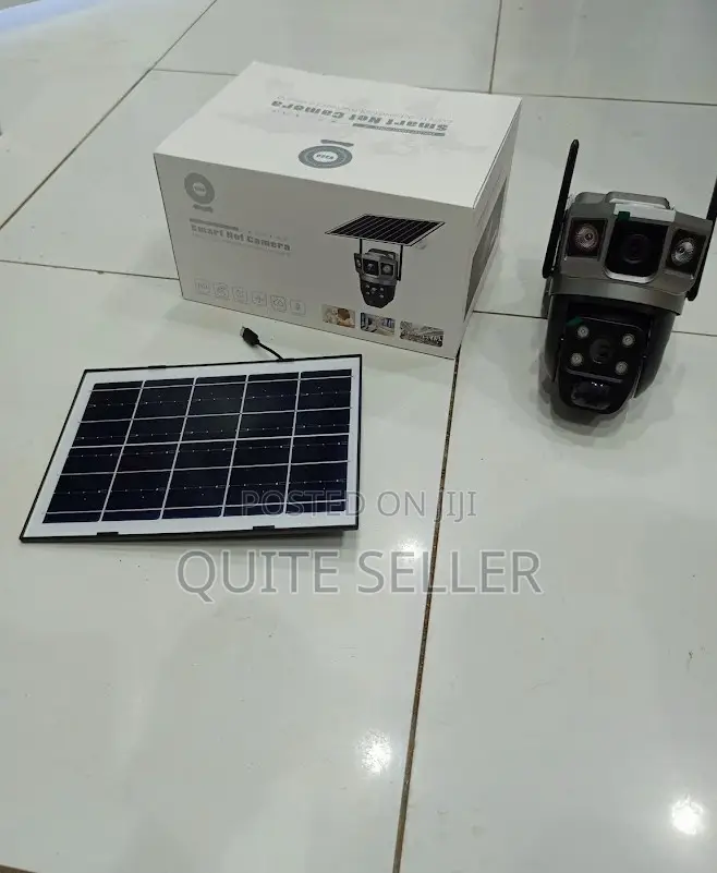 Affordable PTZ Solar Sim Card Solar Camera V380 Pro Dual Lens