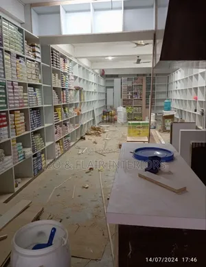 Chemist Shelves and Display