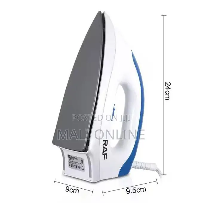 Raf Dry Iron 1200w Non-stick Soleplate Clothes Iron