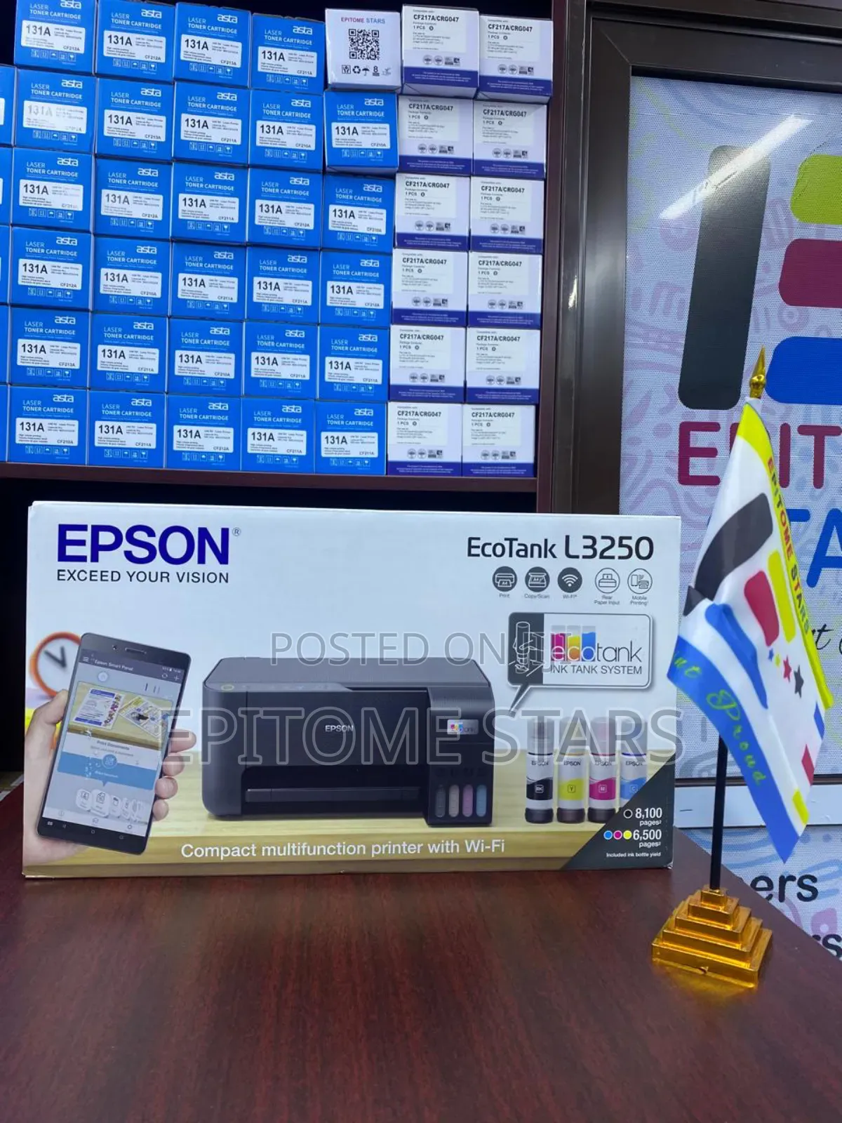 Epson L3250 Wireless Ink Tank Printer Print Scan