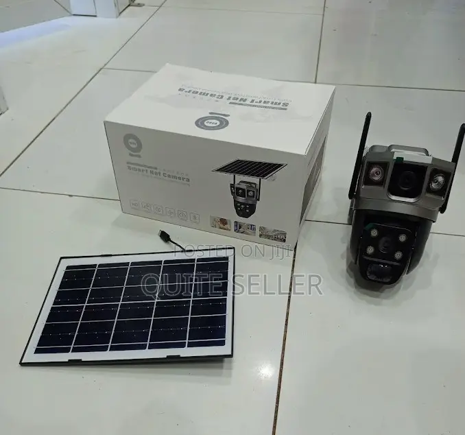 Solar Camera V380 Pro Dual Lens 4mp Dual Light 4g Lte Solar Camera