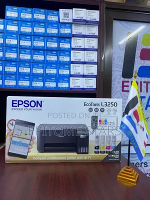 Epson Ecotank L3250 Printer Equiped With Epson Micro Piezo