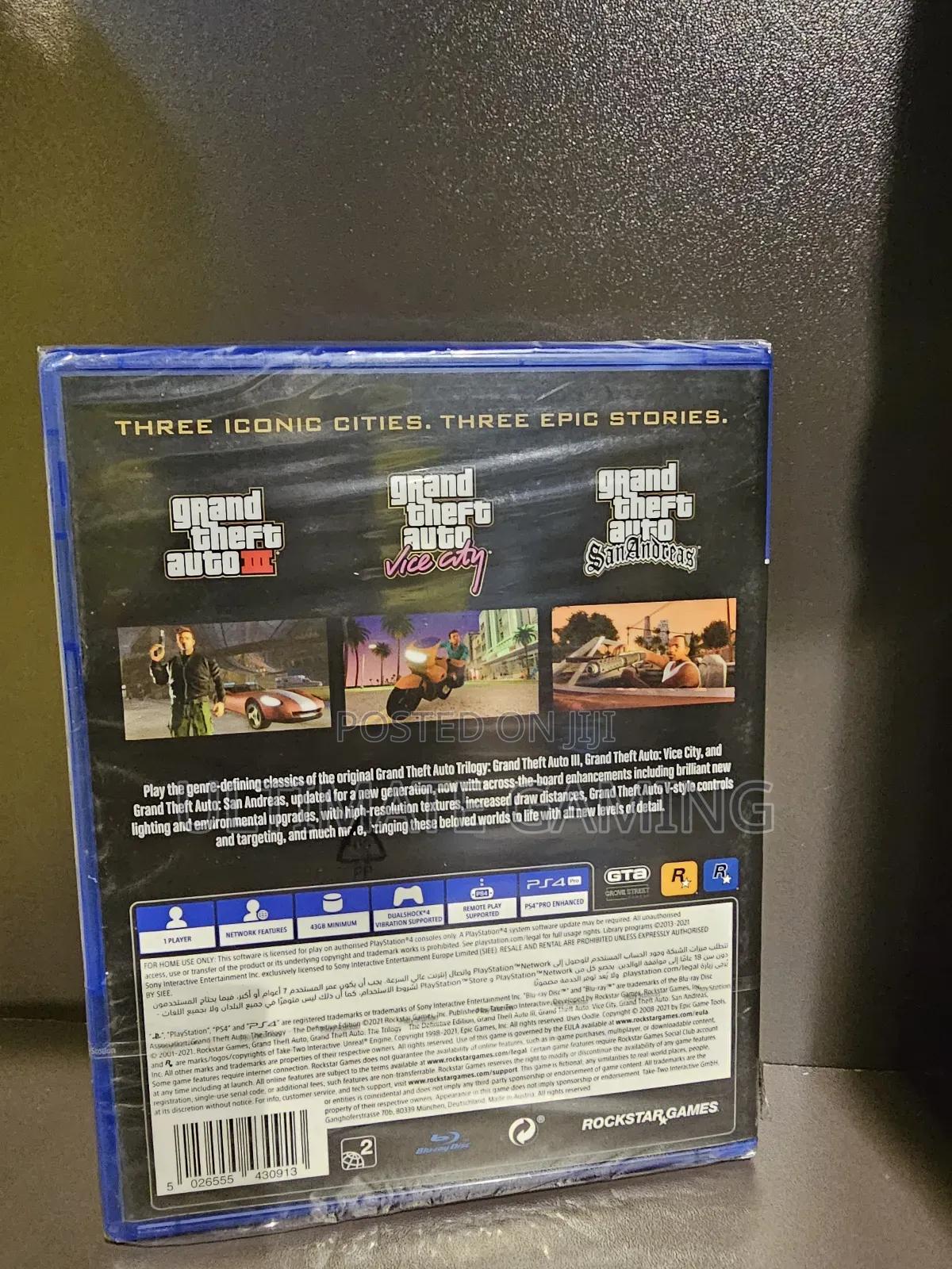 Ps4 Gran Theft Auto Trilogy (Gta)