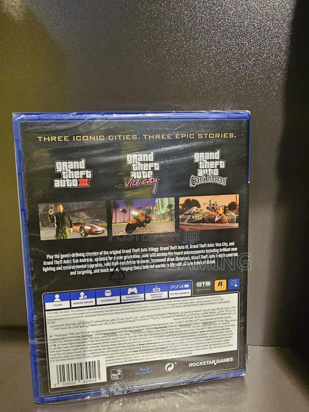 Ps4 Gran Theft Auto Trilogy (Gta) - thumbnail 2