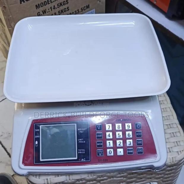 Digital Weighing Scale - main view