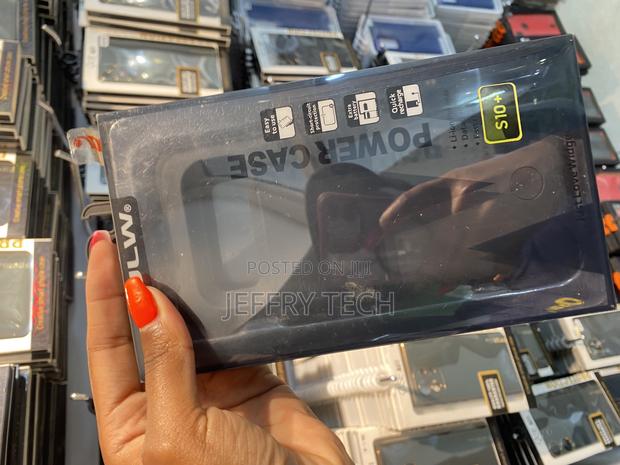 Newdery Battery Case for Samsung Galaxy S10 Plus, 5000mah Rechargeable - thumbnail 2