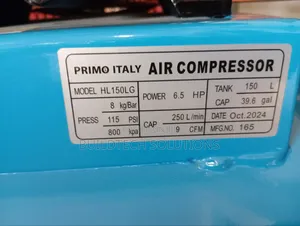 150 LTRS Primo Italy Air Compressor