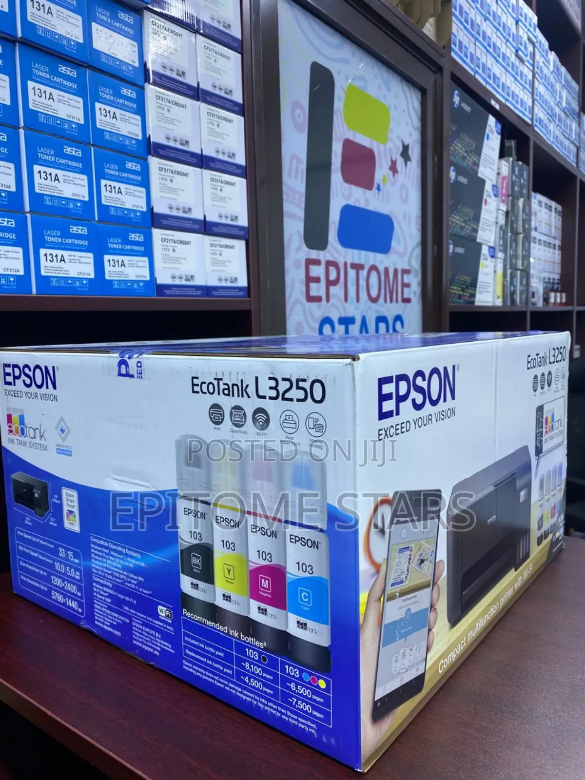 Epson Ecotank L3250 Printer Producing High Quality Resolution