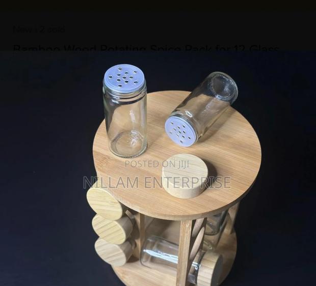 12 In1 Spice Rack With Round Stand - thumbnail 3