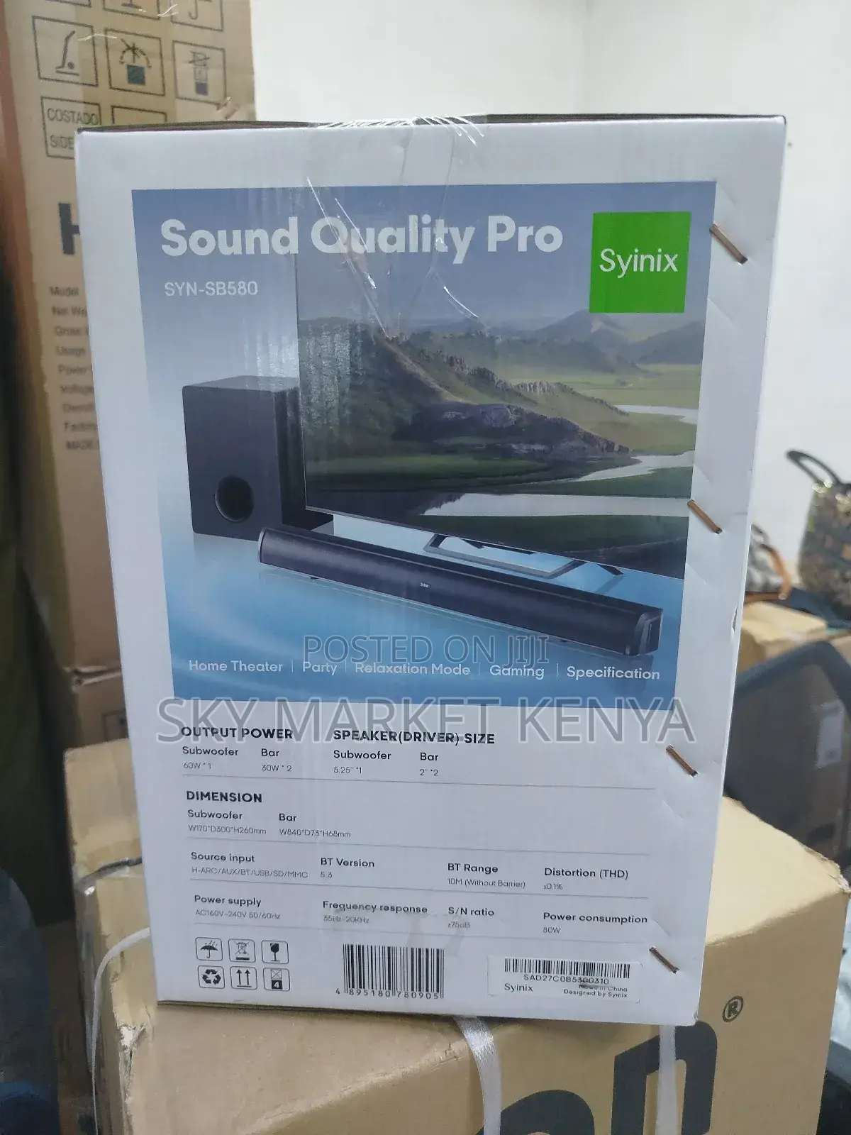 Syinix Soundbar 80w Syn-Sb580