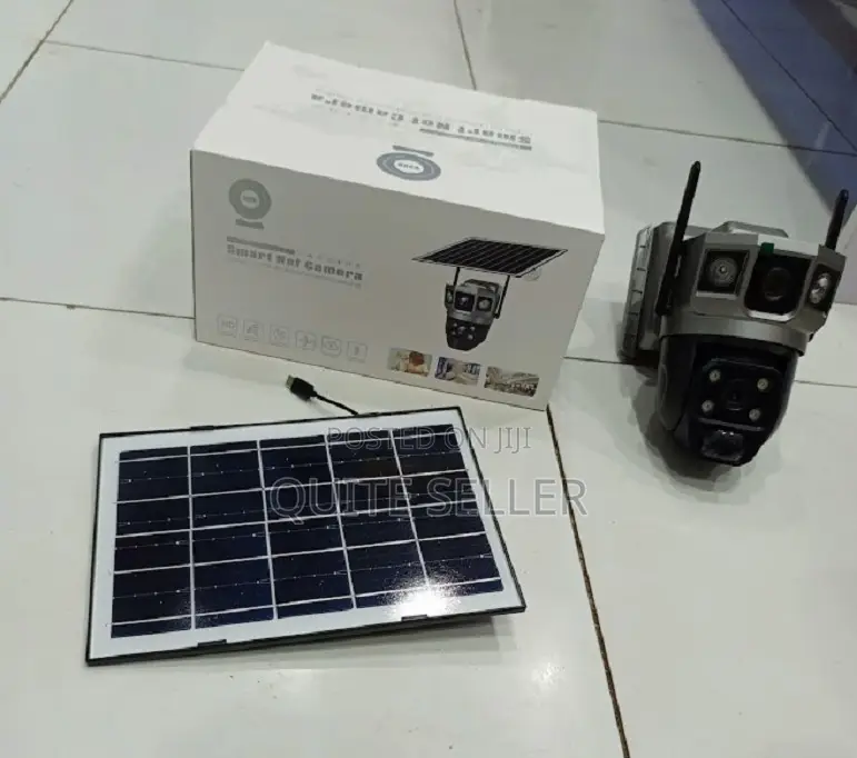 V380 Pro PTZ 4g Dual Lens Solar Power Cameracontinuous - Power Supply.