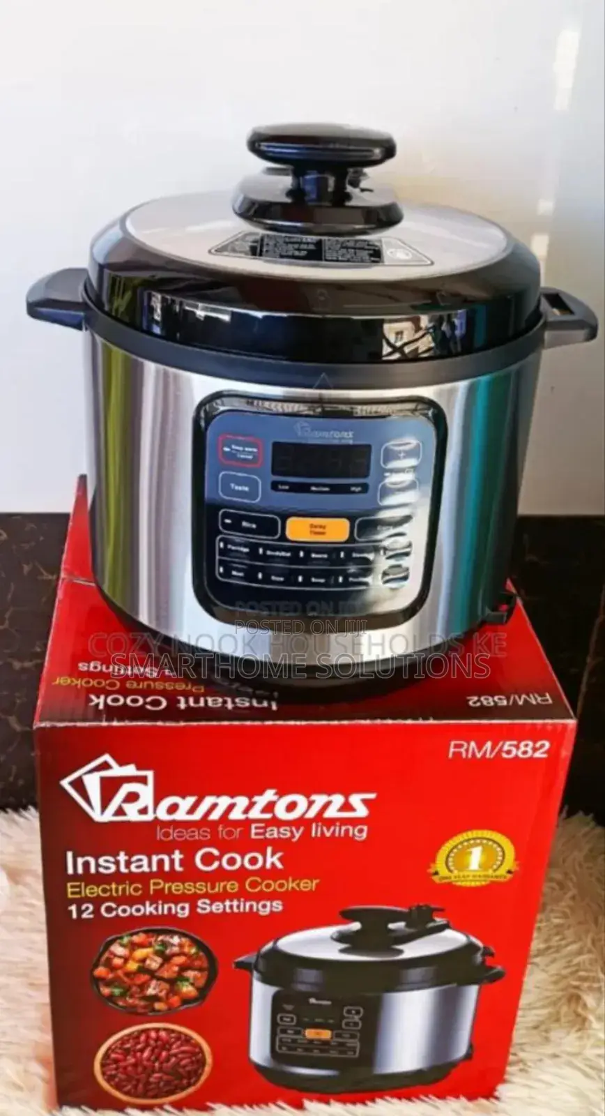 New Model1 - Ramtoms 6l Pressure Cookers.