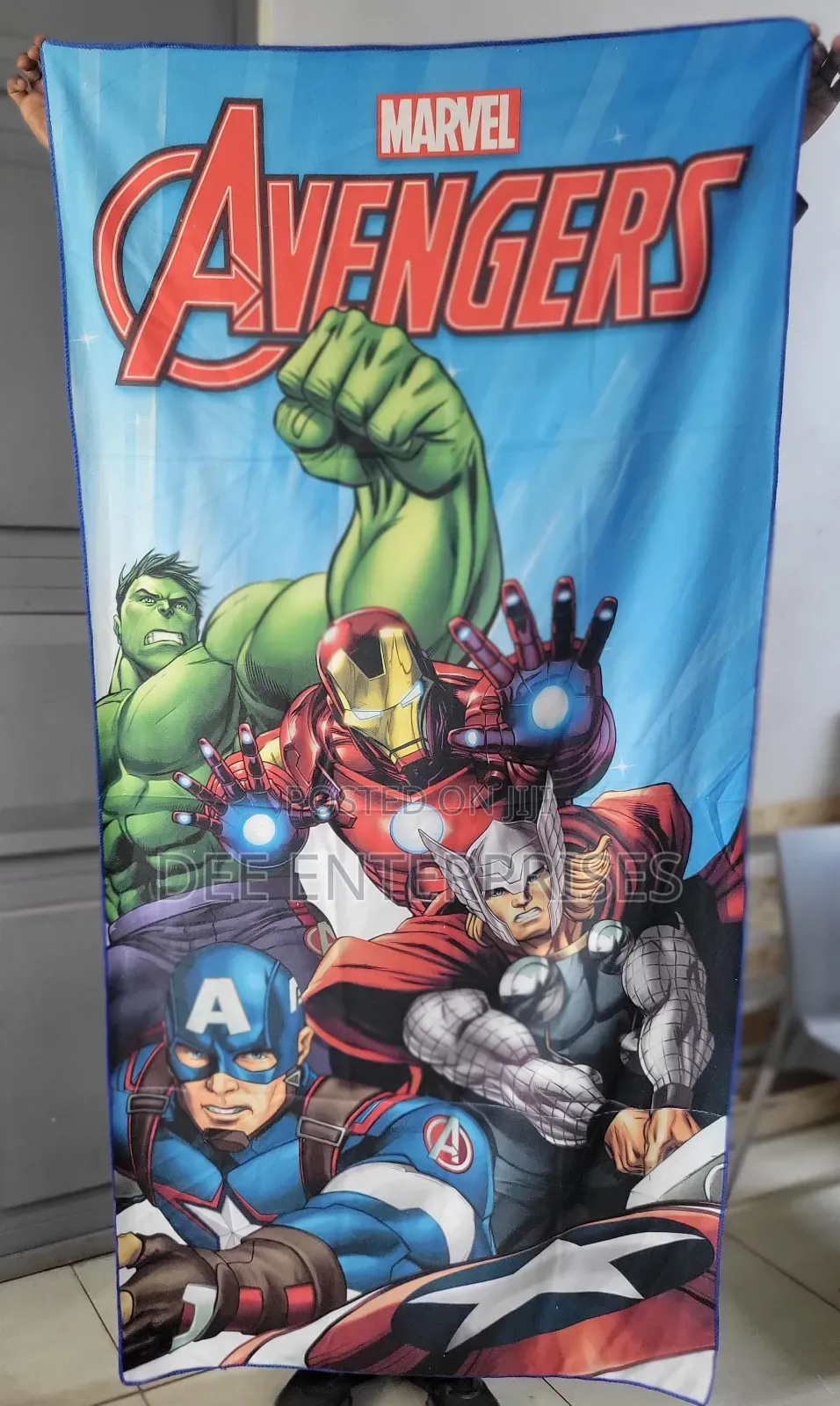 Cartoon Themed Towels