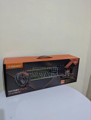 Led Backlight Keyboard Combo, 4 In 1 Gaming Keyboard And Mouse Set - main view