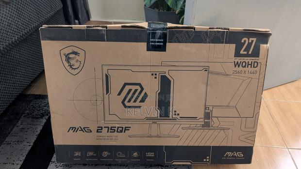 Msi Mag 275qf 180hz 1440p Gaming Monitor - main view