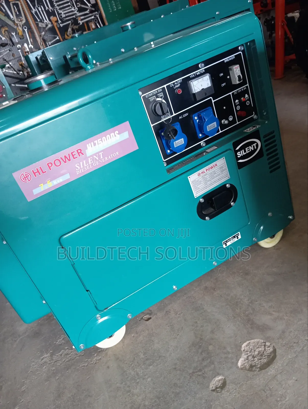 Diesel Silent Generator 7.5 Kva