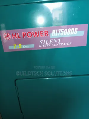 Diesel Silent Generator 7.5 Kva