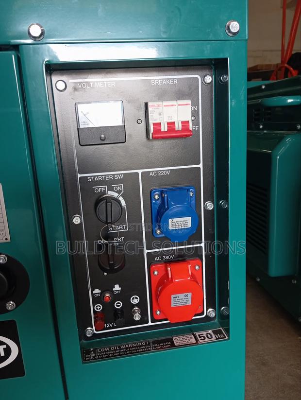 9.5 Kva Silent Generator Both Single and 3 Phase - thumbnail 5