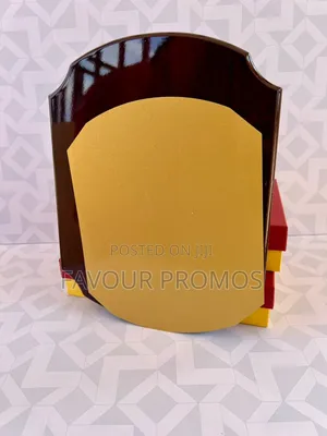 A4 Size Wooden Award