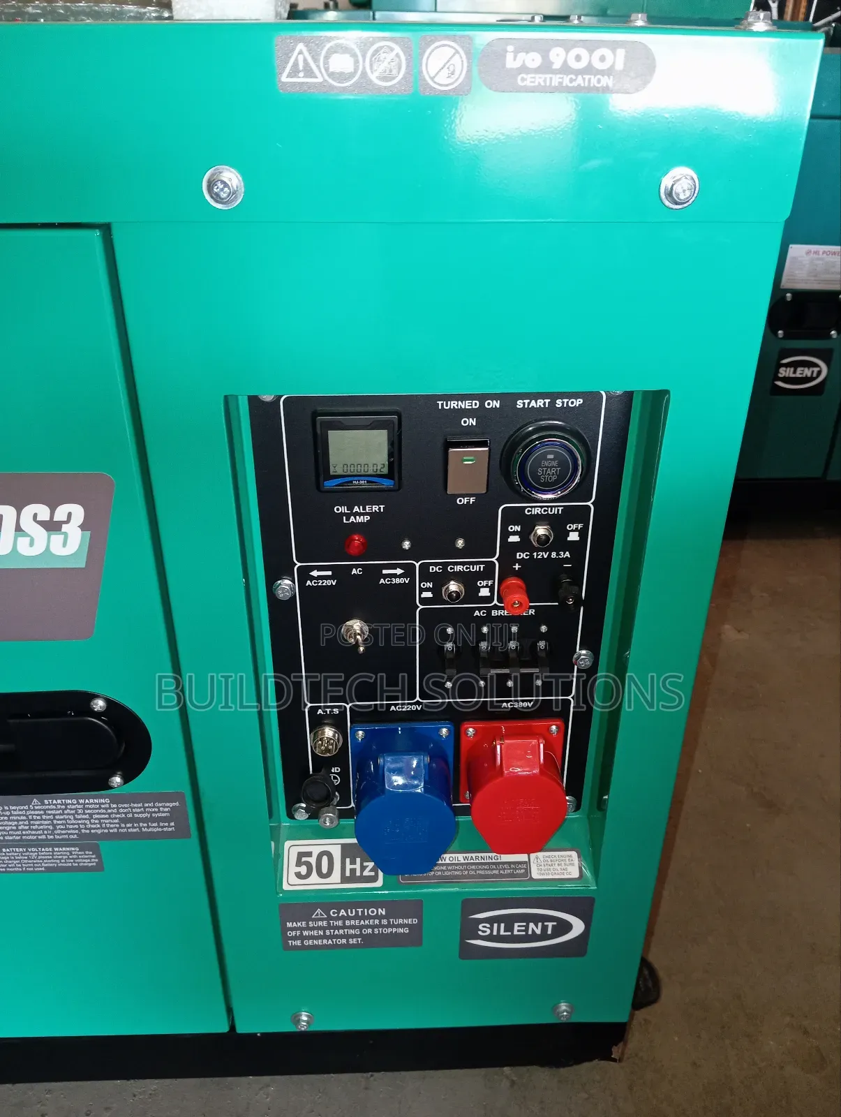 11.0 Kva Diesel Silent Generator