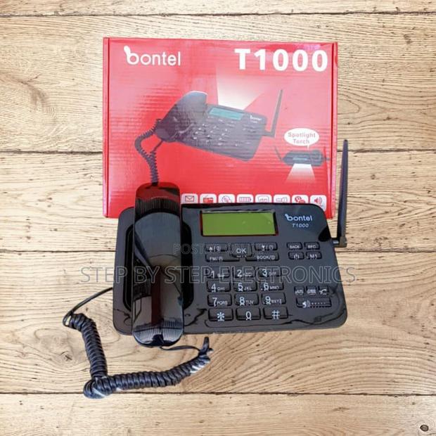 Bontel T1000 Wireless GSM Desktop Phone With 2 Simcard Slots - main view