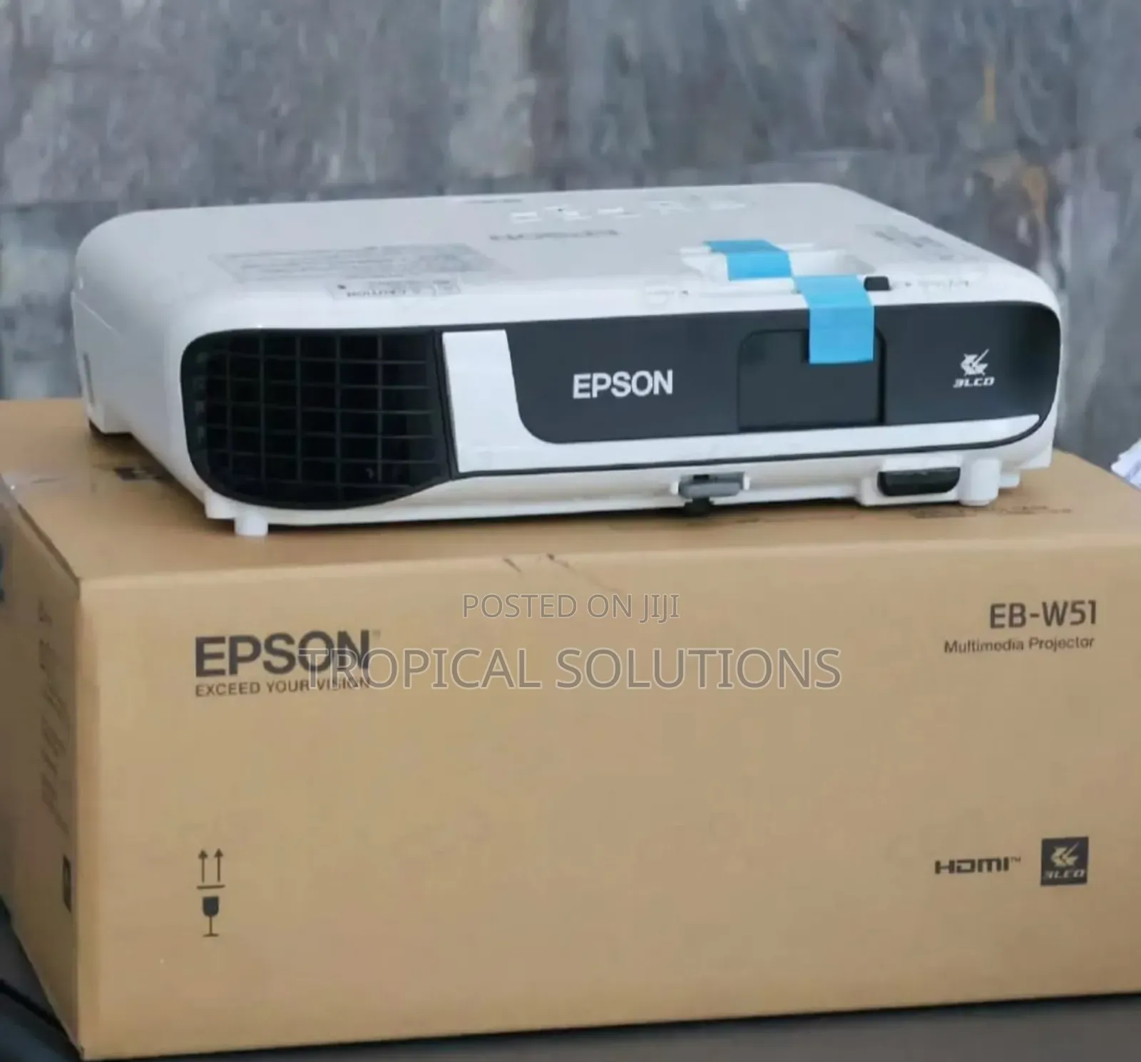 Epson Eb-W51 Projector 3lcd Technology Wxga 4000 Lumens