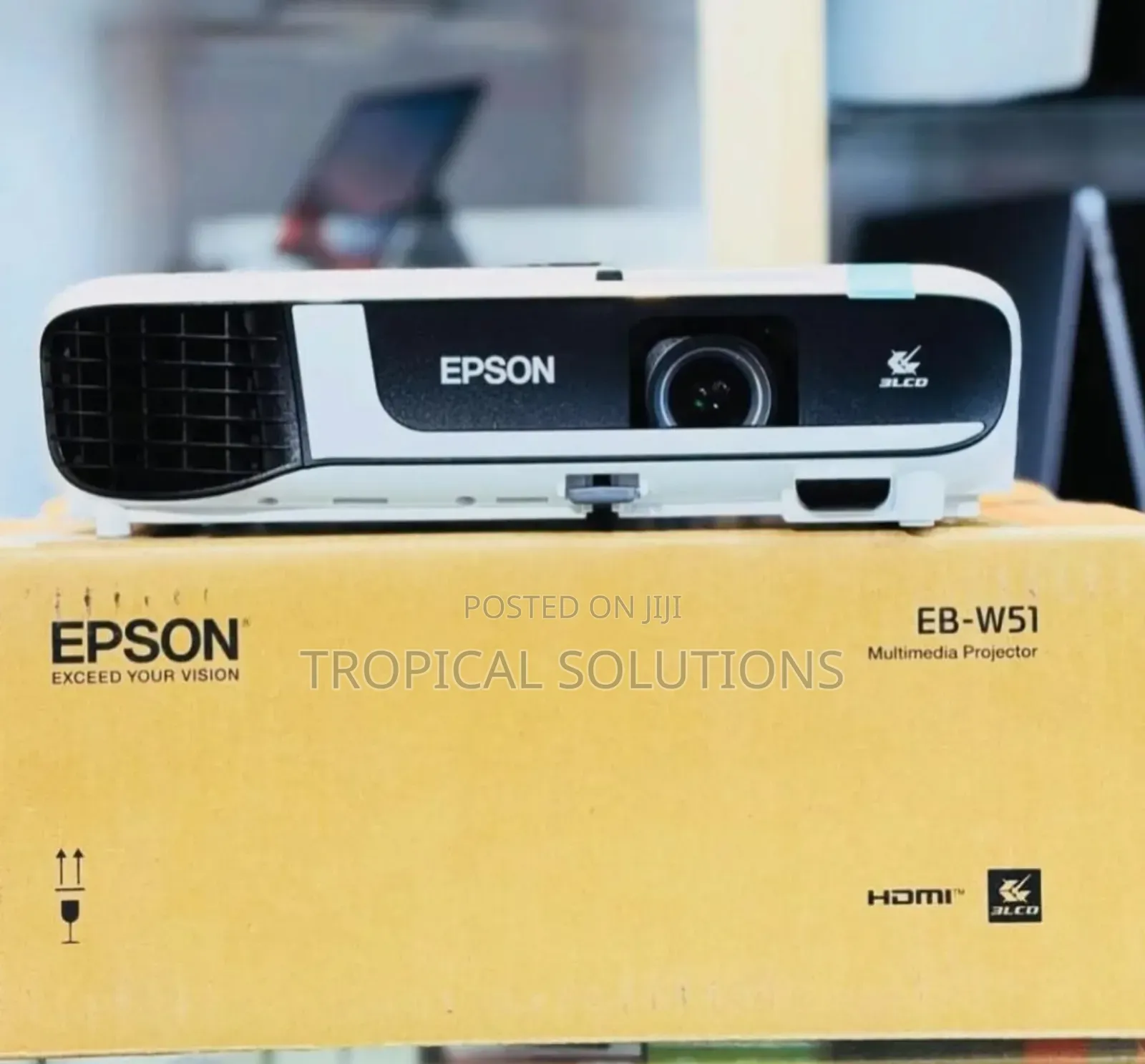 Epson Eb-W51 Projector 3lcd Technology Wxga 4000 Lumens