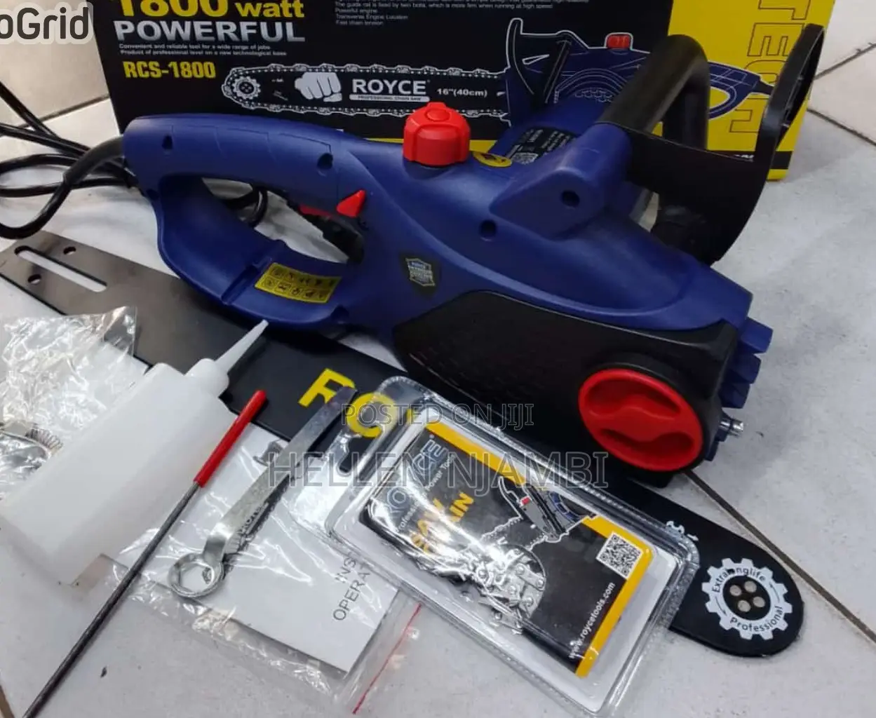 Royce 1800w 16" Chainsaw