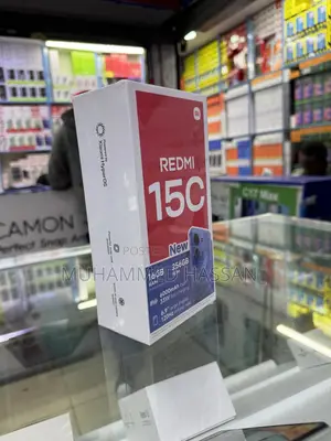 New Xiaomi Redmi 15C 4G 128 GB Black