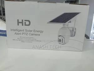 Wifi Ubox App Solar Powered 4 Mp CCTV Camera