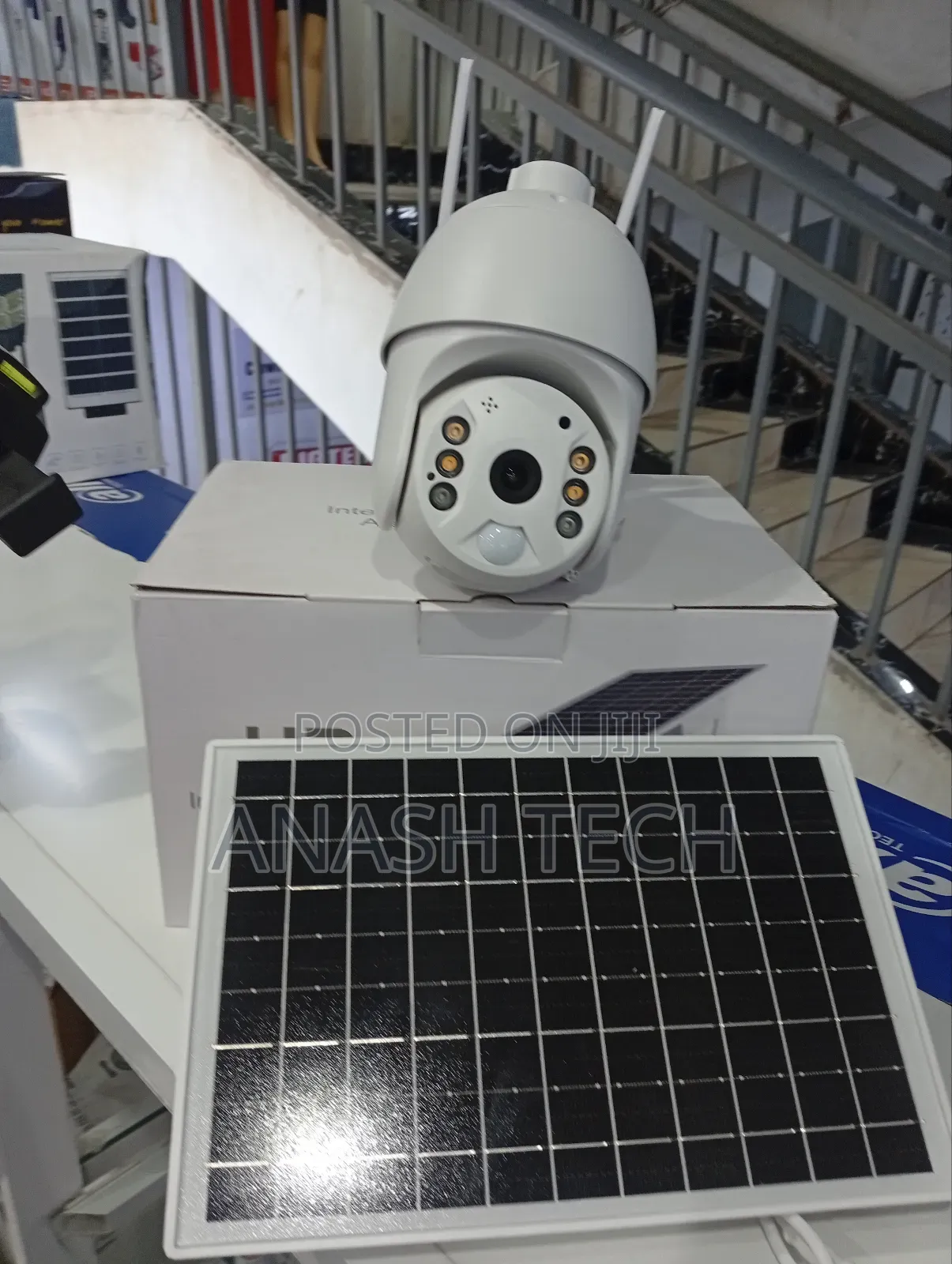 Human Detection Two Way Audio Weather Proof CCTV Ubox Camera