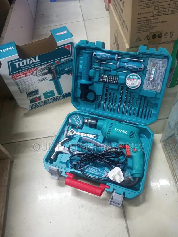 Total Drill Set/ Electric Total Drill With Tools - main view
