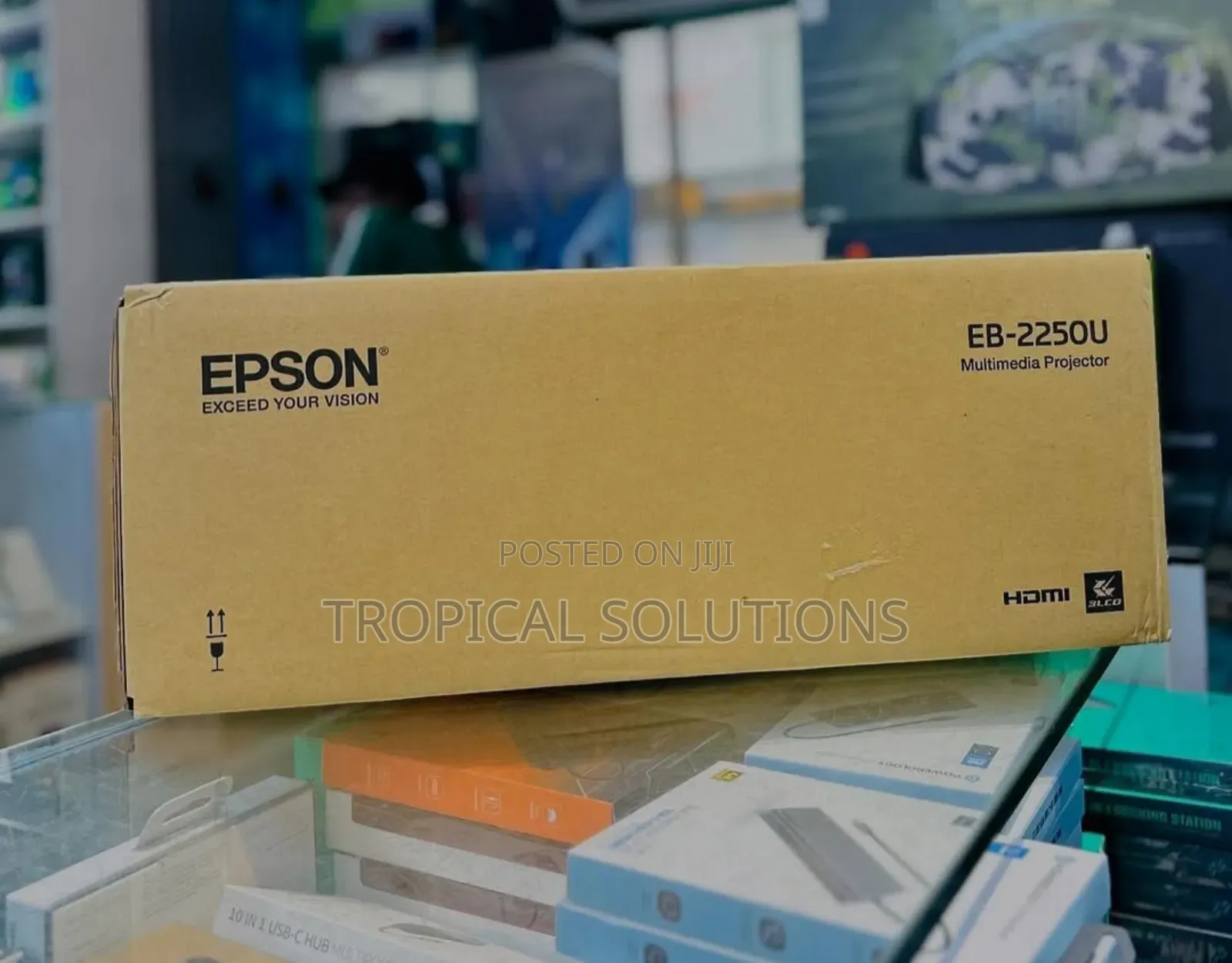Epson Eb-2250u Projector 3lcd Technology 5000lumens Wuxga Eb-2250u